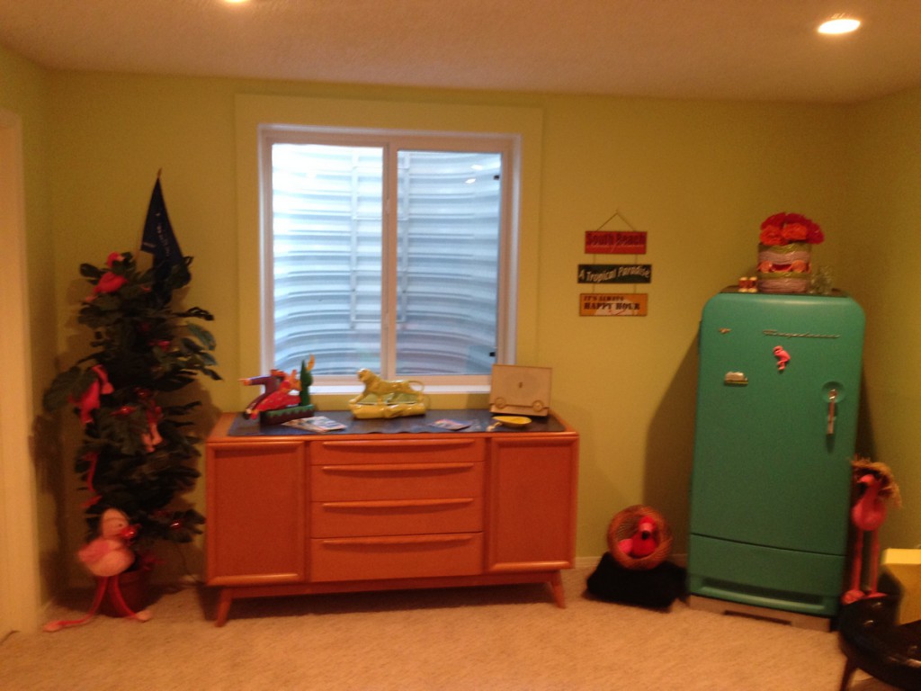 Basement egress window and window well