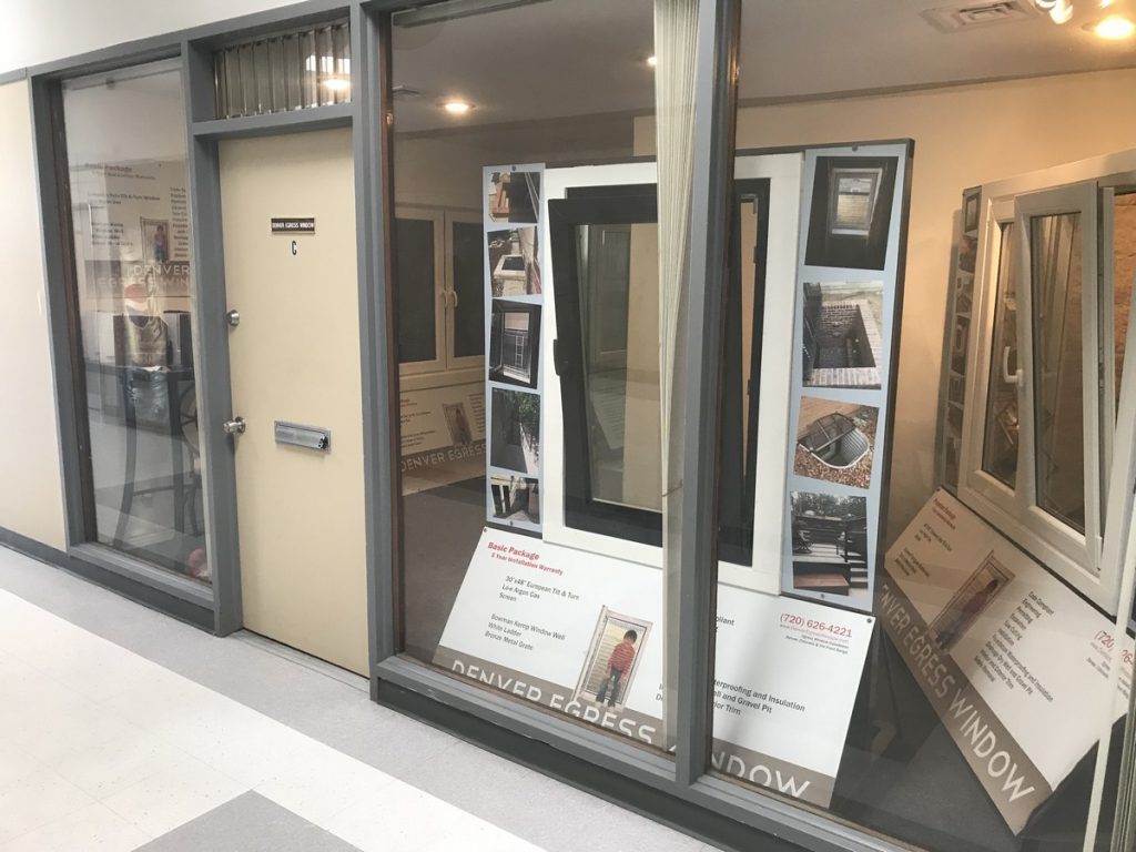 Denver Egress Window showroom in Englewood