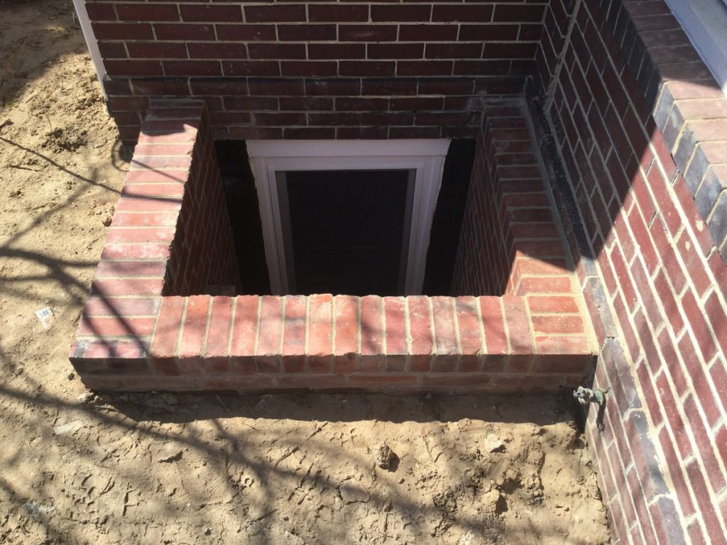 Brick Window Well Installation Denver