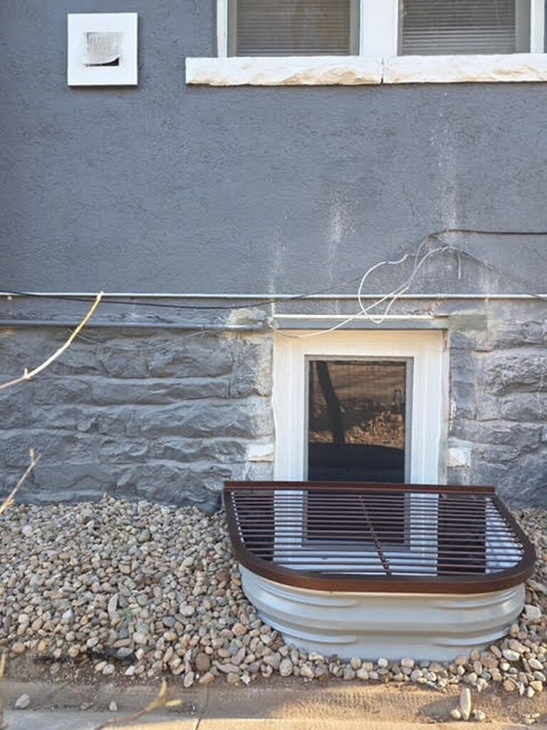 Denver, CO Stone Foundation Egress Window Upgrade