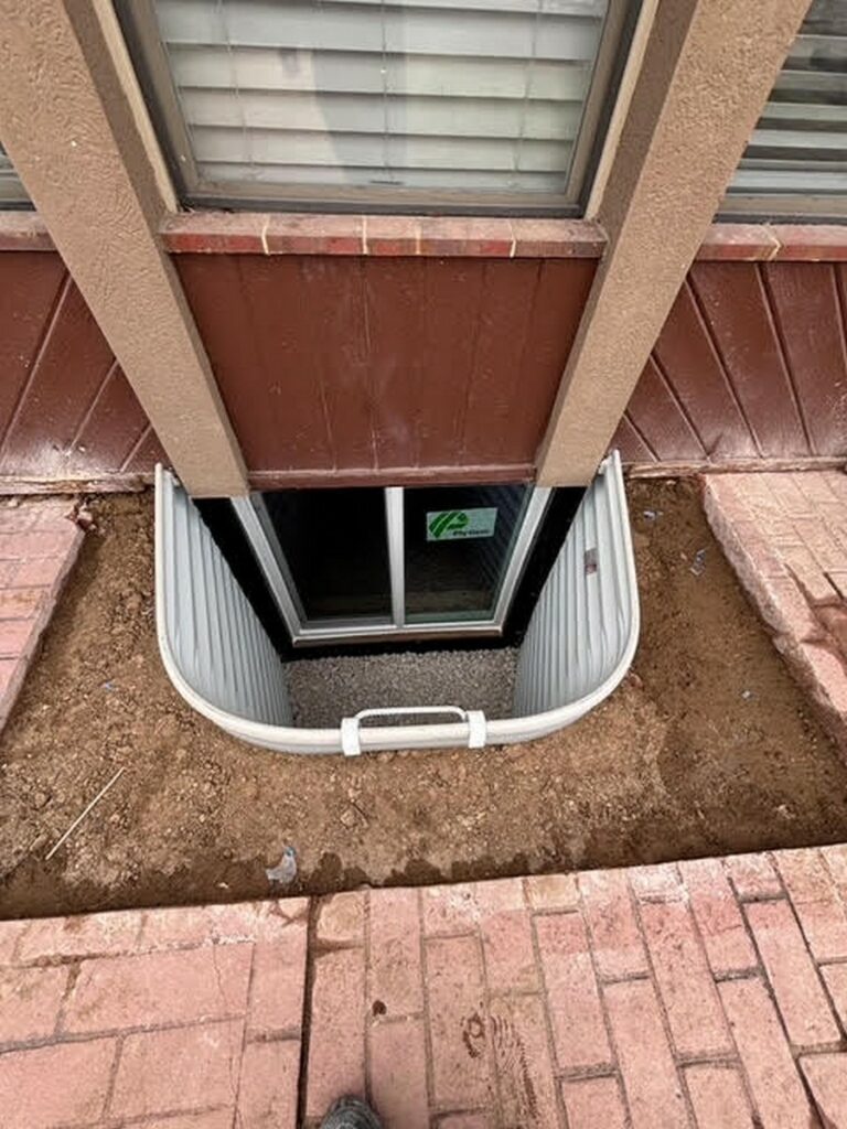Patio Cut-Out Egress Window Install in Lakewood, CO