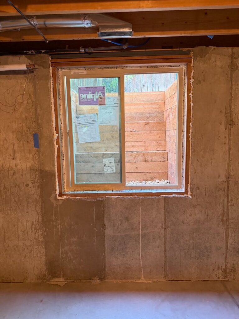 Timber Terrace Egress Window Well Installation in Littleton CO