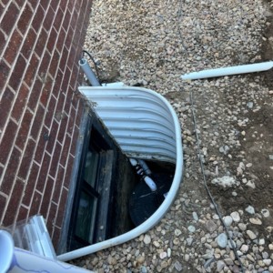 Basement Window Sump Pump Installation